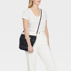 Universal Thread Straw Crossbody Bucket Purse